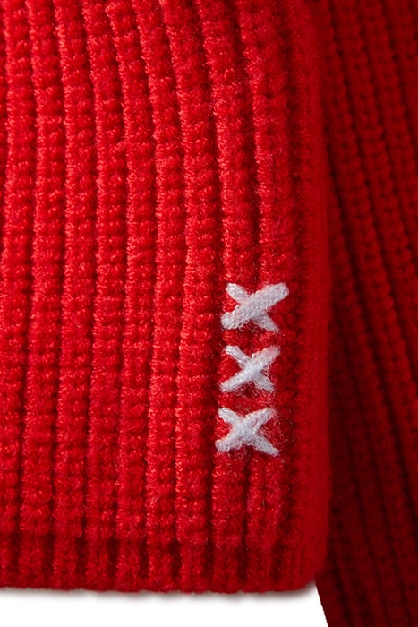 SWEATER CARDIGAN HIGH RISK RED 7