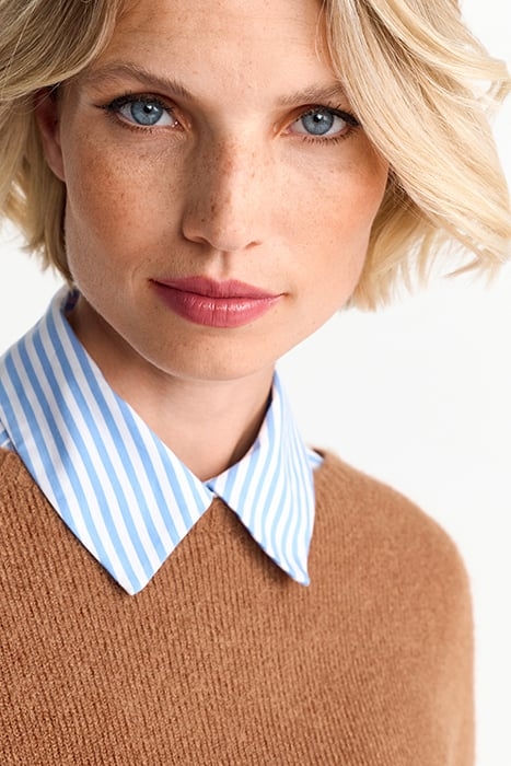 COZY CREW NECK RECYCLED CARAMEL SPICE 5