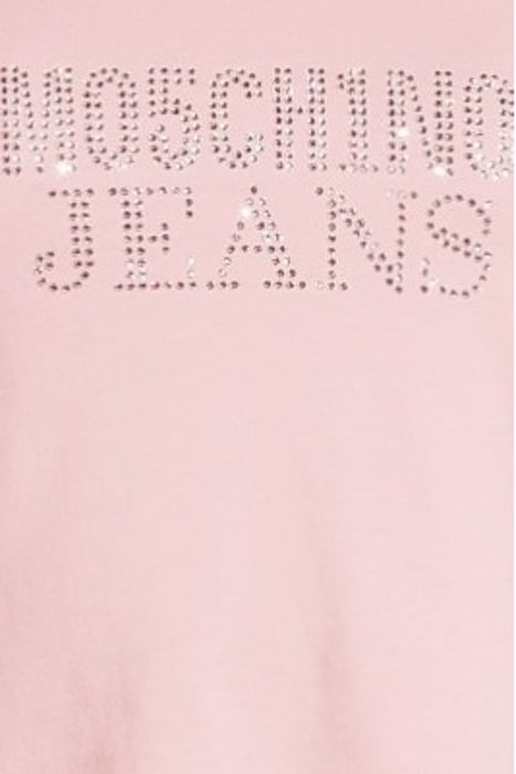 T-SHIRT IN JERSEY LOGO PINK 5