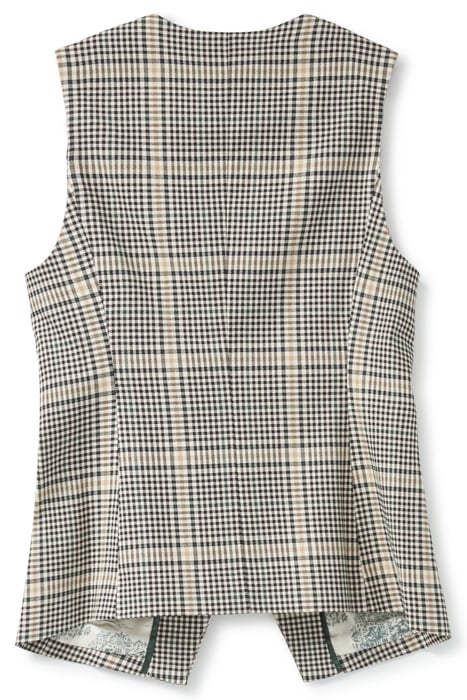 VEST MULTI PLAID 5