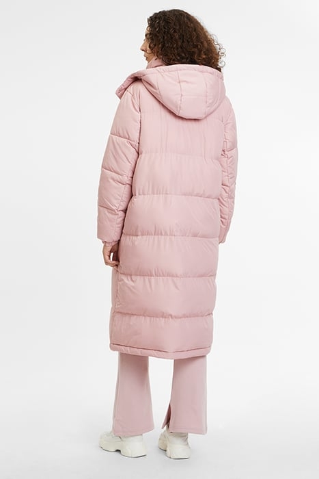 BRAUNFELS LONG PUFFER JACKET PALE MAUVE 2