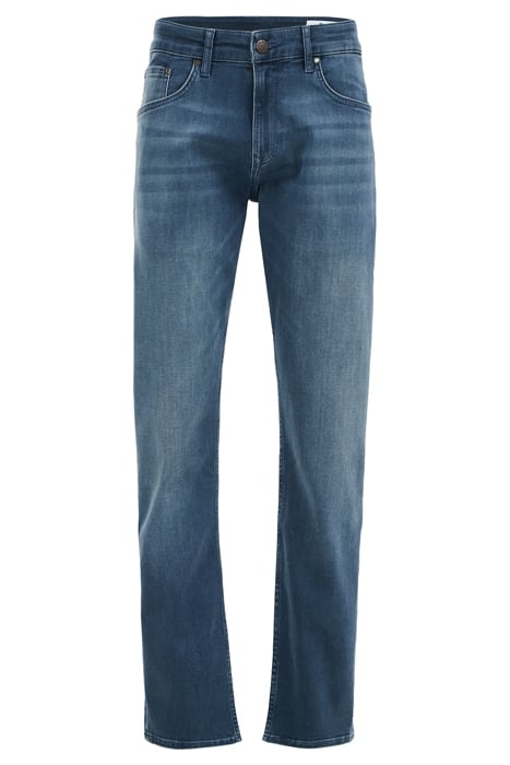 5-POCKET MID WAIST DARK BLUE 4