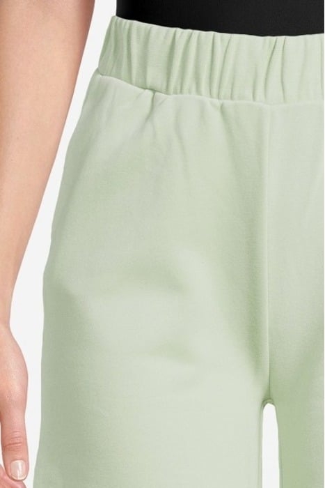 KL LOUNGE WIDE LEG SWEATPANTS DUSTY GREEN 4