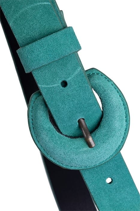 ANDREW - GREEN GRASS BELT IN CERTIFIED SUEDE LEATHER 3