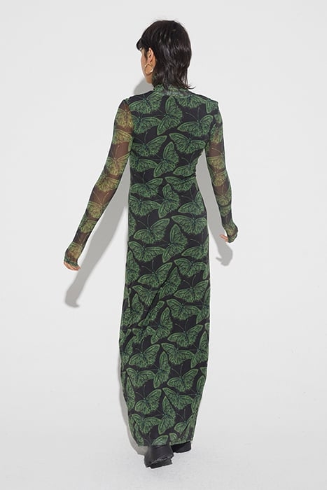 FYA MESH DRESS GREEN 2