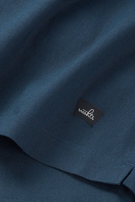 TANNER | STRETCH LINEN CAMP SHIRT NAVY BLUE 4