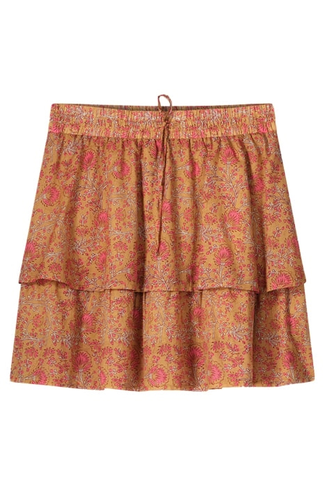 SKIRTPETITE FLEUR PRINT SOFT CAMEL 3