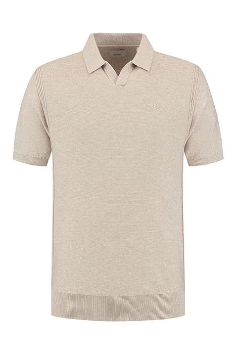 DS_MERCURY SHORT SLEEVE POLO DESERT BROWN 3