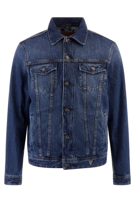 ES DILLON JACKET MEDIUM WASH 4