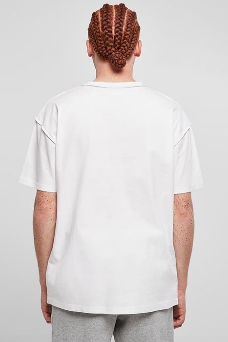 OVERSIZED INSIDE OUT TEE WHITE 2