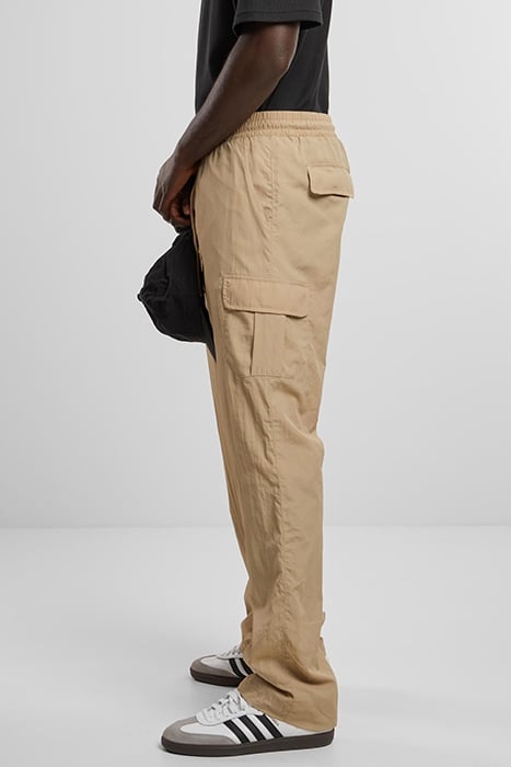 STRAIGHT LEG NYLON CARGO PANTS CONCRETE 6