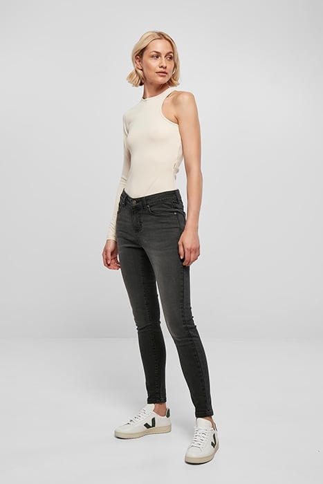 LADIES ORGANIC STRETCH ASYMMETRIC BODY WHITESAND 3