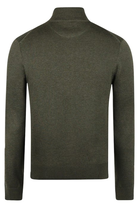 ZIP THRU CARDIGAN OLIVE 5