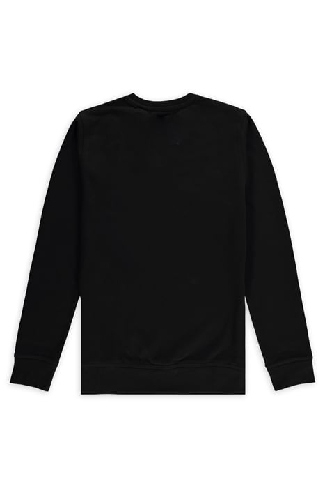 UNISEX EMBROIDERY SWEATER BLACK 2