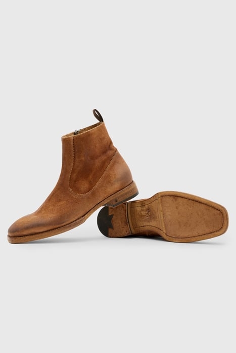FLEETWOOD ZIP BOOT SEPIA BROWN 3