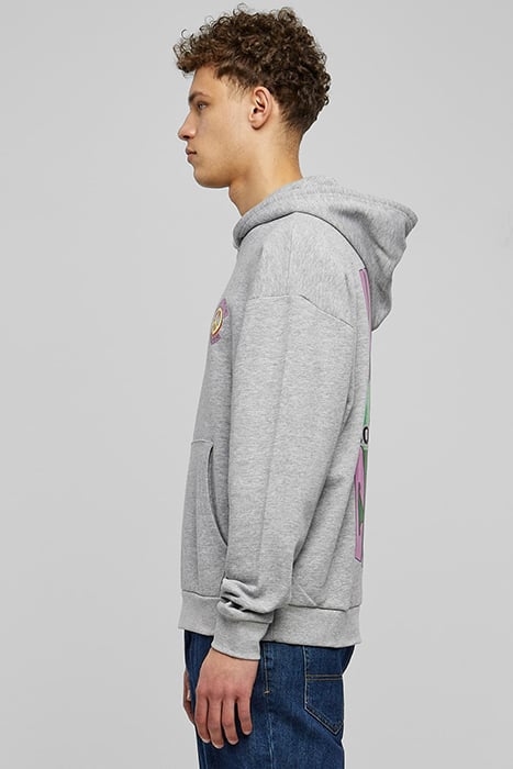 BIG PEACE HOODY GREY 6