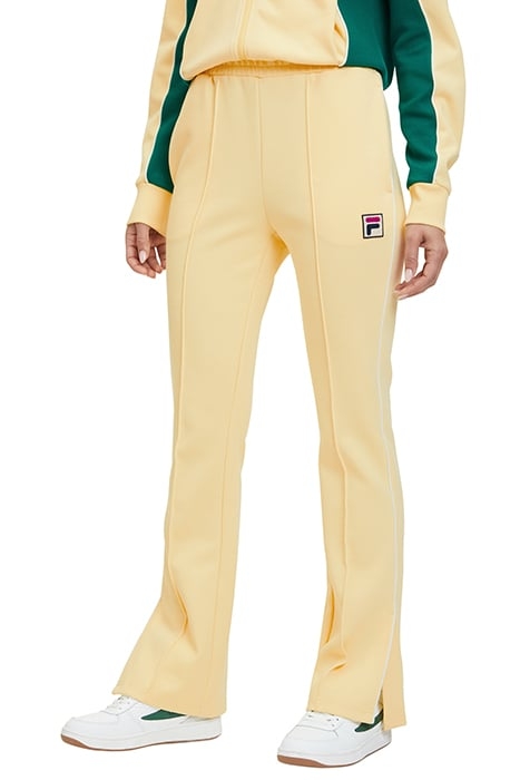 LAIBEN BOOTCUT TRACK PANTS FRENCH VANILLA 1