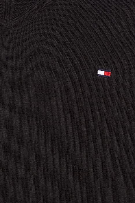 1985 RELAXED FIT V NECK SWEATER BLACK 6