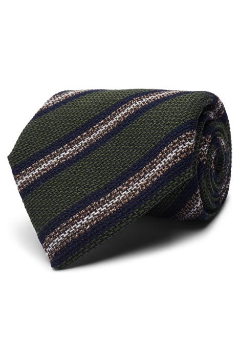 GREEN STRIPES STRIPES TIE 1
