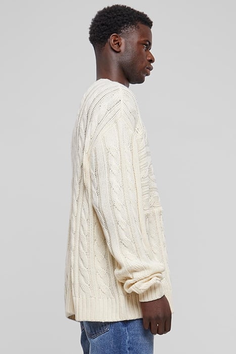 SET IN BOXY SWEATER SAND 7