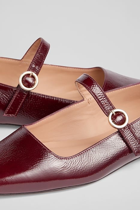 WILLOW MARY SANDAL BORDEAUX 5