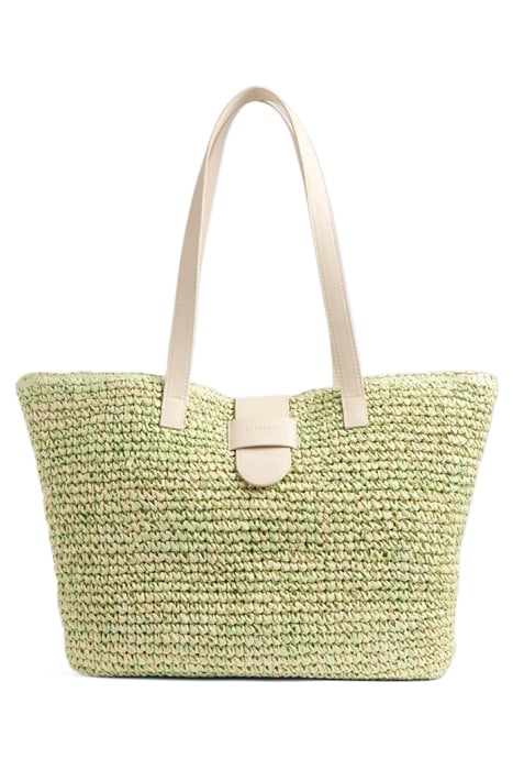 TARA PAPER TOTE BAG GREEN 1