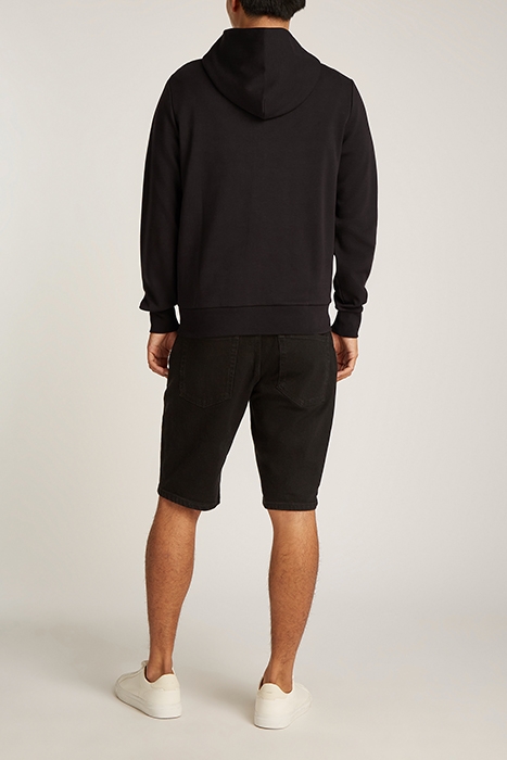 MICRO LOGO REPREVE HOODIE JACKET CK BLACK 3