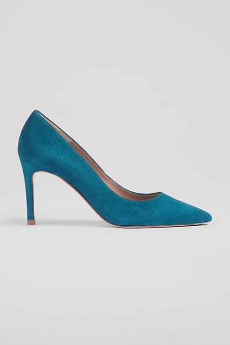FLORET SINGLE COURT HEEL TEAL 1