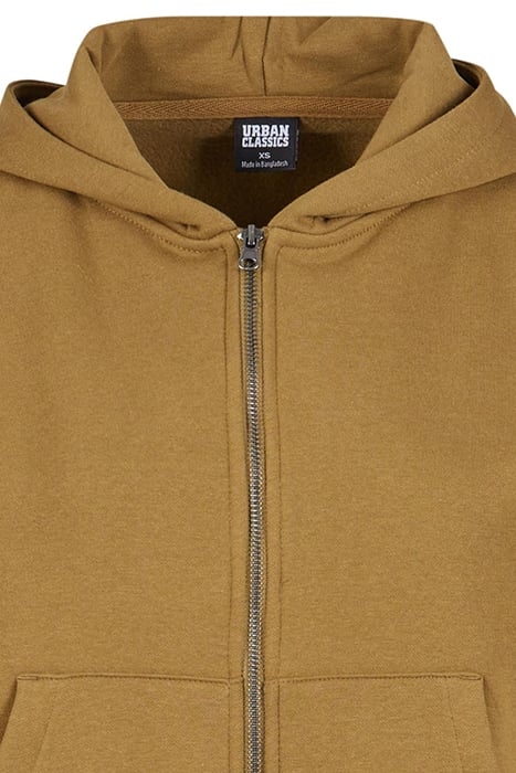 LADIES BOXY ZIP HOODY SUMMEROLIVE 3
