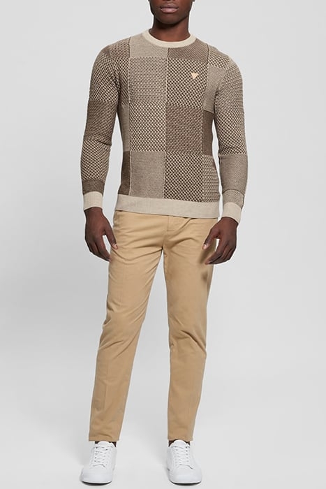 BRIDGER LS CN PATCHW BROWN AND CHESTNUT P 3