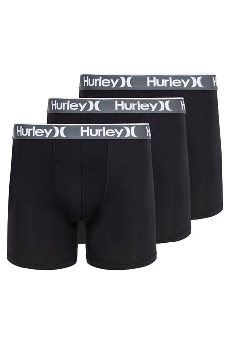 HURLEY MEN'S 3PK REGRIND VALUE BLACK COMBO 1