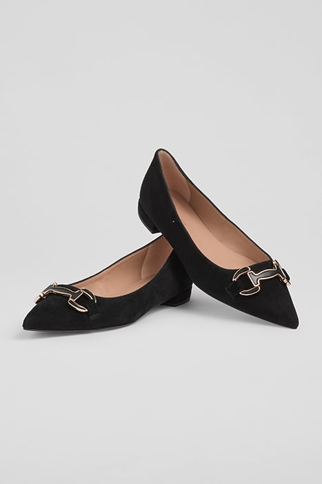 NATALYA SNAFFLE SLIPPERS BLACK 3