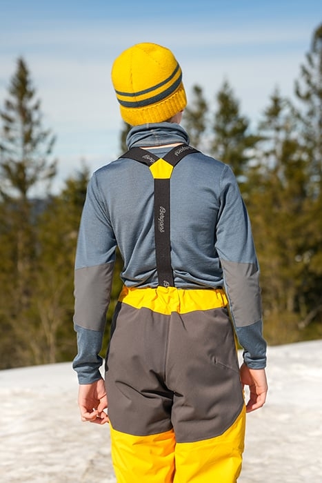 MYSKE WOOL YOUTH SHIRT ORION BLUE 3