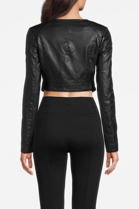 GISELE FAKE LEATHER CAVIAR / BLACK 2