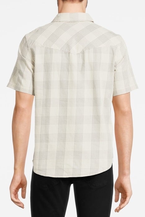 SS RELAXED FIT WESTERN ZAY CREAM INDIGO 2