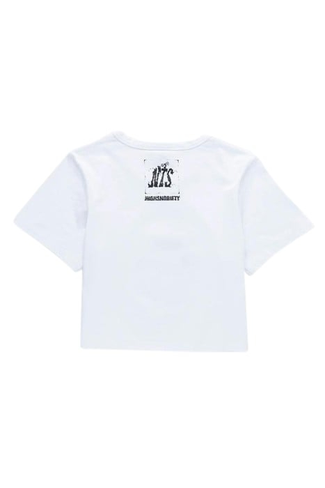 NTS X HIGHSNOBIETY – APPLE BABY TEE WHITE 4