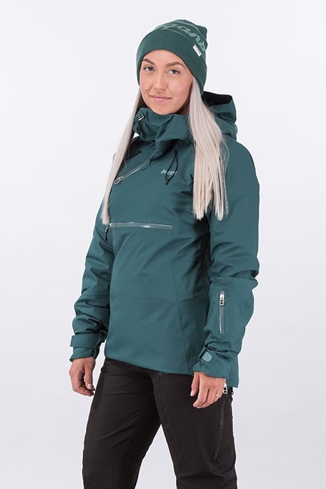 STRANDA INS HYBRID W ANORAK FOREST FROST 4