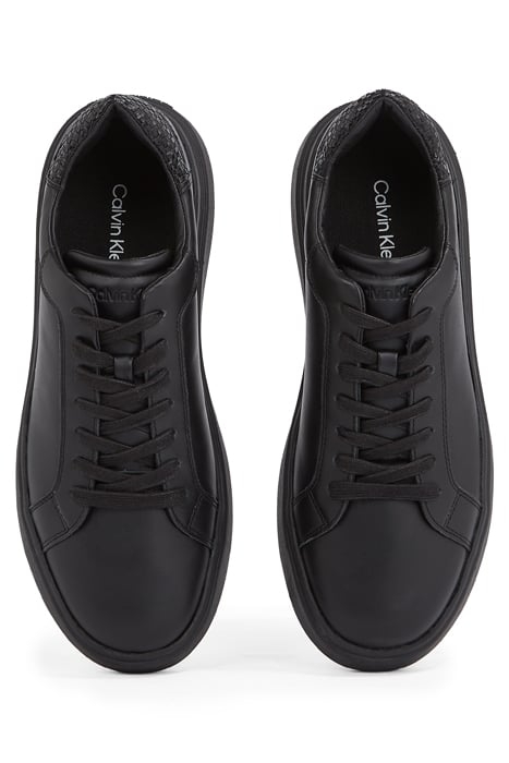 LOW TOP LACE UP WOVEN TRIPLE BLACK 3