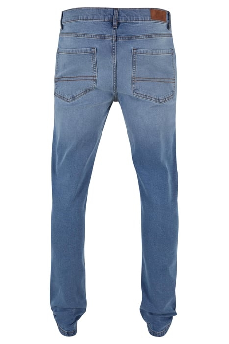 SLIM TAPERED JEANS NEW LIGHT BLUE WASHED 5