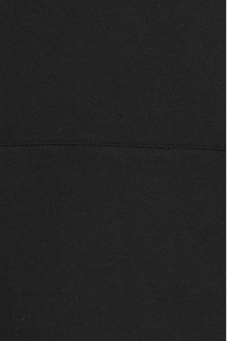 EMBROIDERED HOODIE JET BLACK/ WHITE 5