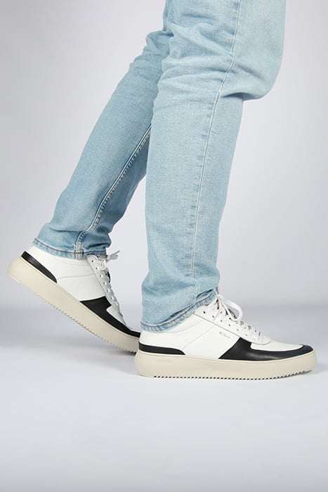 RADLEY - BG166 WHITE BLACK - SNEAKER (MID) WHITE BLACK 2