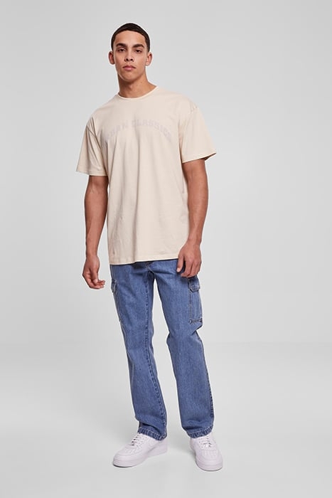 STRAIGHT LEG CARGO JEANS LIGHT BLUE WASHED 3