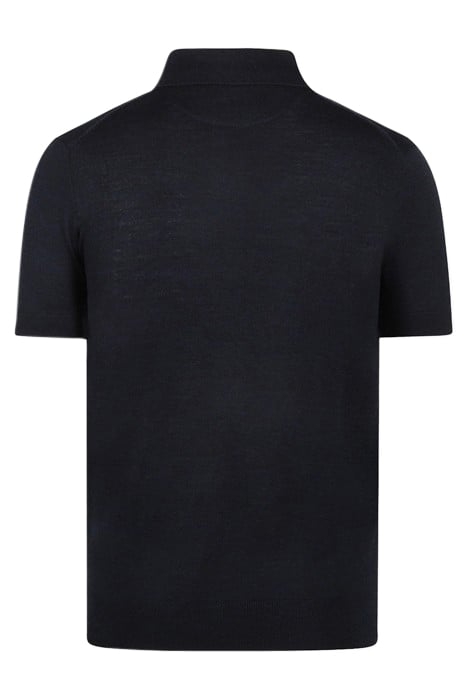 FINE MERINO POLO NAVY 5