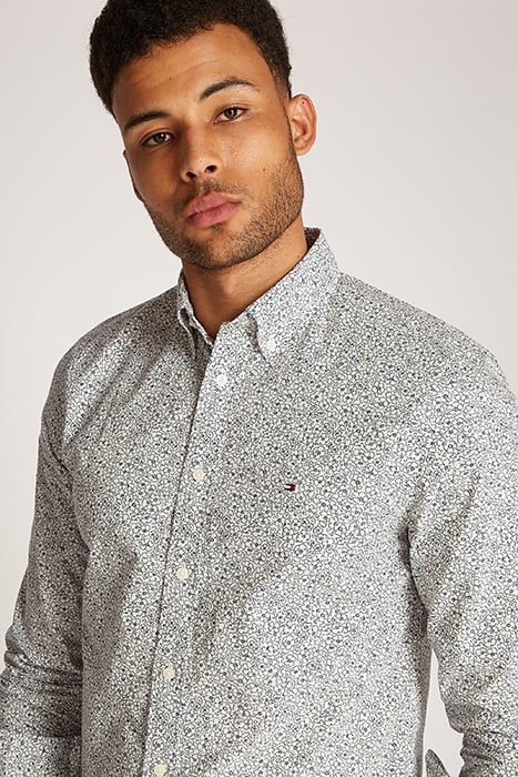 SLIM FIT CASUAL SHIRT IVORY PETAL NIGHT SKY 6