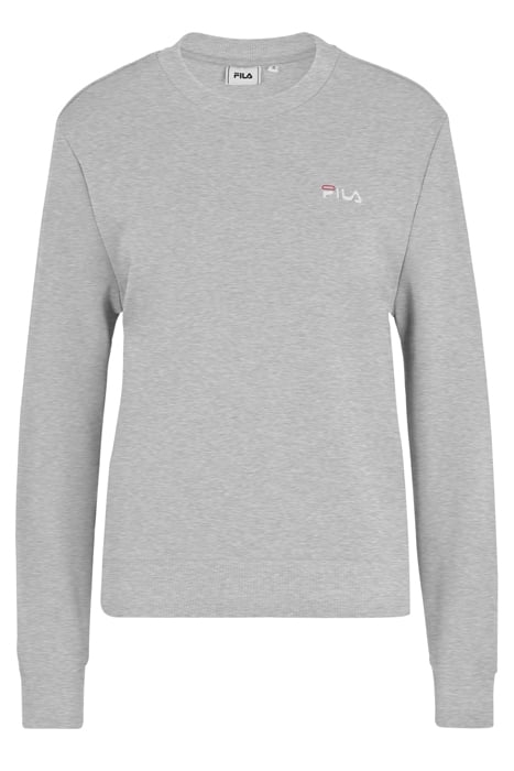 SOLEDAD CREW SWEAT MEDIUM GREY MELANGE 1