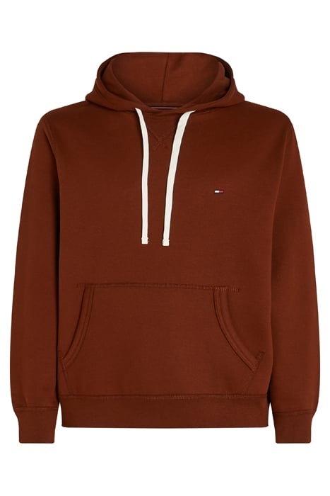 SEASONAL FLEECE HOODY NORMAL FIT RICH MOCHA 4