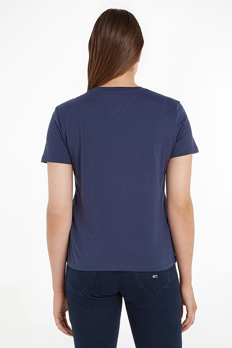 TJW CREWNECK TEE REG FIT TWILIGHT NAVY 2