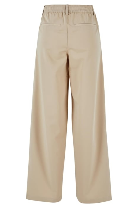 LADIES ULTRA WIDE PLEAT-FRONT PANTS WETSAND 5