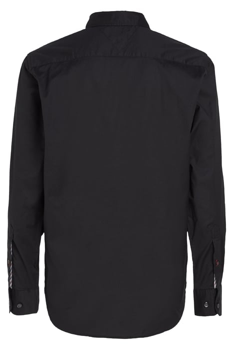 CORE FLEX POPLIN CLASSIC FIT CASUAL SHIRT BLACK 4