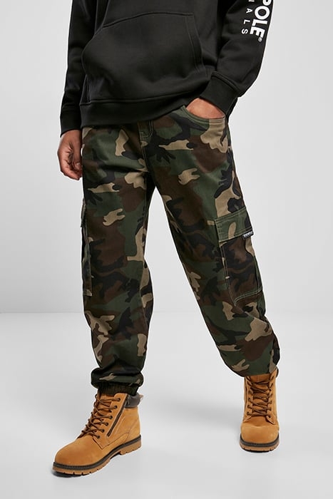 SOUTHPOLE CAMO CARGO PANTS WOOD CAMO 1